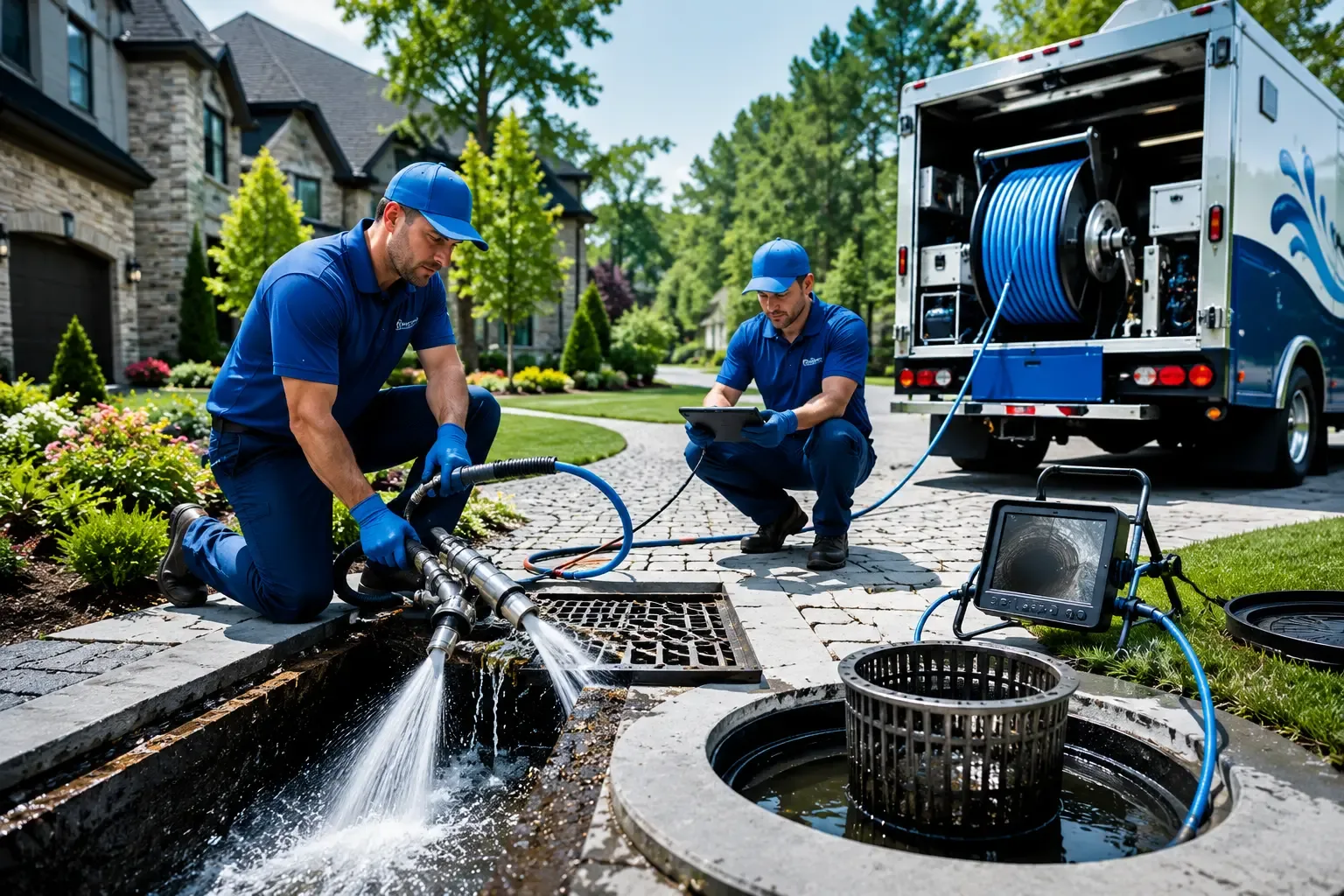 Local outdoor drain cleaning professionals in Fredericktown, PA
