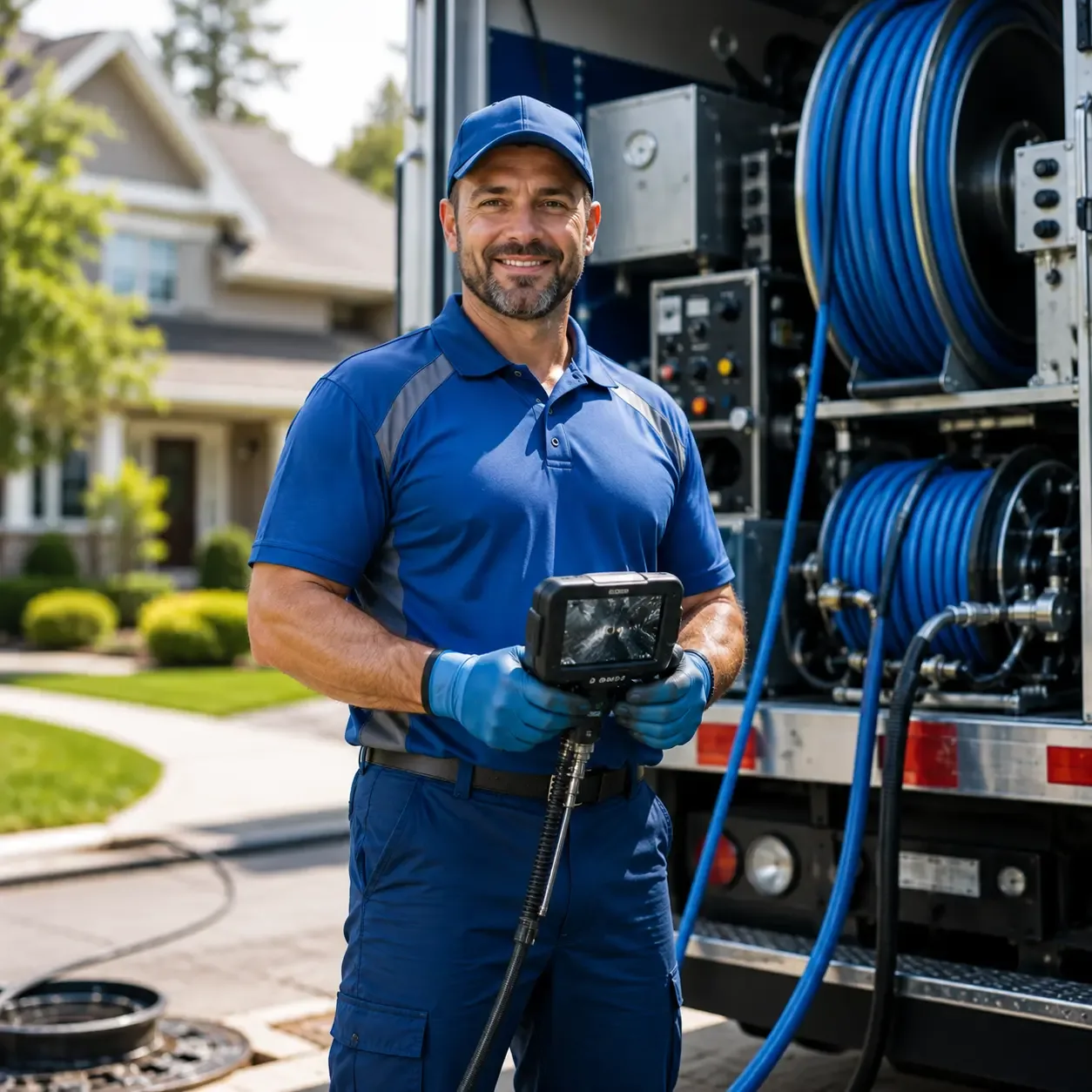 Local outdoor drain cleaning specialists in Fredericktown, PA